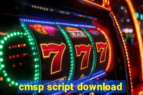 cmsp script download